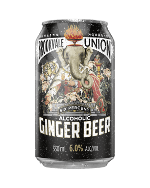 Brookvale Union Ginger Beer 6% Can 330ml  Can