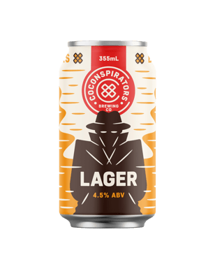 Coconspirators Usual Suspects Lager Cans 355ml  Can