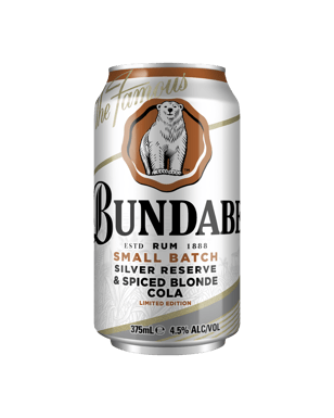 Bundaberg Small Batch Silver Reserve & Spiced Blonde Cola Ca  Can