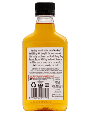 Sheep Dog Peanut Butter Whisky 200ml  Bottle