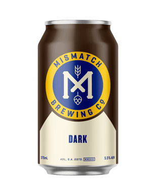Mismatch Brewing Co Dark Ale Can 375ml  Can