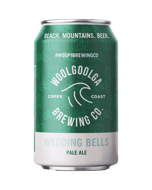 Woolgoolga Brewing Co Wedding Bells Pale Ale Cans 375ml  Can