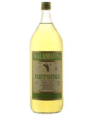 Malamatina Retsina 2l  Bottle