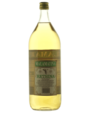 Malamatina Retsina 2l  Bottle