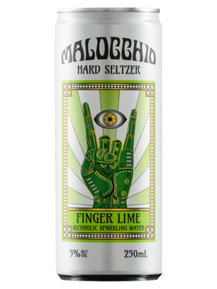 Malocchio Finger Lime Hard Seltzer Can 250ml  Can