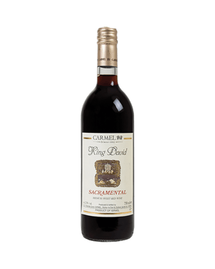 King David Sacramental  Bottle