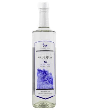 Coastal Moon Distillery Premium Vodka  Bottle