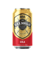 Black Douglas Whisky & Cola Cans 375ml  Can