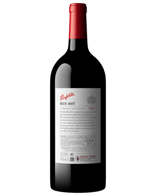 Penfolds Bin 407 Cabernet Sauvignon 2019 3l  Bottle