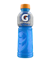 Gatorade Sports Drinks Blue Bolt Electrolyte Hydration Bott  Bottle