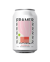 Framer Watermelon Seltzer Can 330ml  Can
