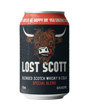 Lost Scott Whisky & Cola 6.5% Cans 375ml  Can