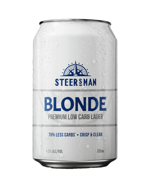 Steersman Blonde 4.2% Cans 330ml  Can