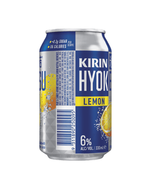 Kirin Hyoketsu Lemon Cans 330ml  Can