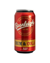 Beenleigh Rum & Cola 8% Cans 375ml  Can