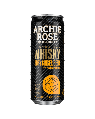 Archie Rose Double Malt Whisky With Dry Ginger Beer Cans 330ml  undefined