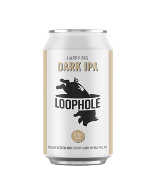 Loophole Brewing Co. Happy Pig Dark Ipa Cans 375ml  Can