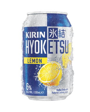 Kirin Hyoketsu Lemon 10 Pack Cans 330ml  Pack