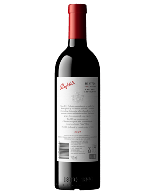 Penfolds Bin 704 Cabernet Sauvignon 2020  Bottle