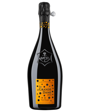 Veuve Clicquot La Grande Dame By Yayoi Kusama Gift Box 2012  Bottle