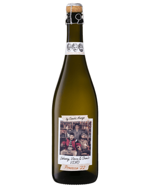 Johnny, Vince & Sam’s Vino Sooshi Mango Prosecco  Bottle