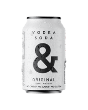 Ampersand Vodka Soda & Original 4% Cans 330ml  Bottle