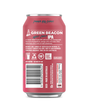 Green Beacon Jammer Series West Coast Ipa Cans 375ml  Can