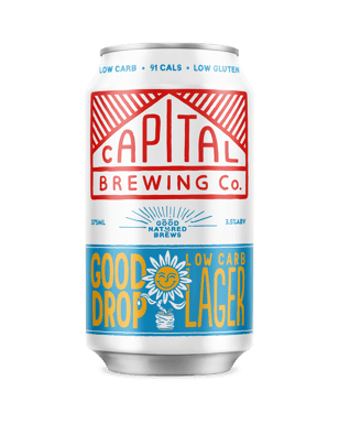Capital Brewing Co. Good Drop Lager Cans 375ml  Can