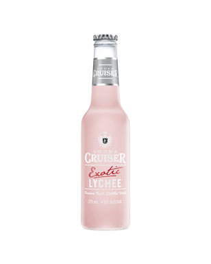 Vodka Cruiser Exotic Lychee Bottles 275ml  Bottle