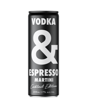 Ampersand Vodka & Espresso Martini 7% Cans 200ml  Can