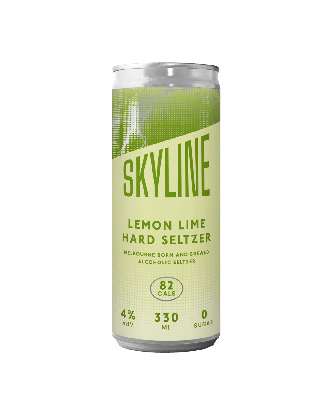 Skyline Lemon Lime Hard Seltzer Can 330mL