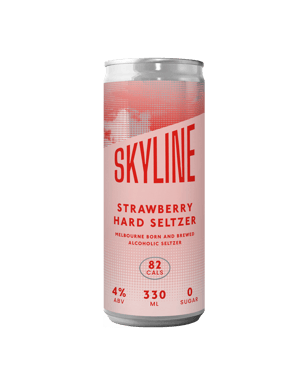 Skyline Strawberry Hard Seltzer Cans 330ml  Can