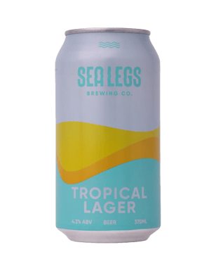 Sea Legs Brewing Co Tropical Lager Cans 375ml  Can