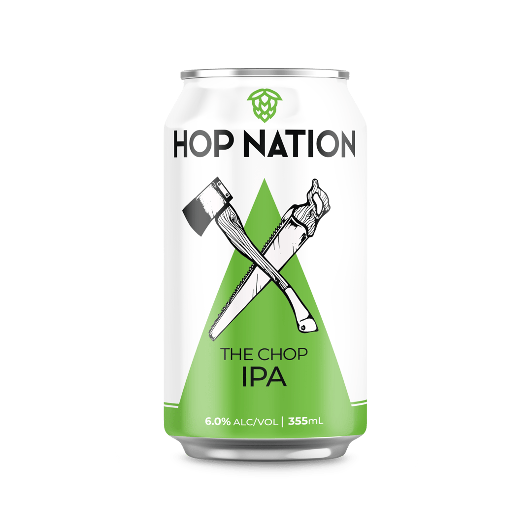 Hop Nation Chop US IPA Cans 355mL