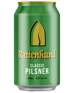 Hop Nation Rattenhund Classic Pilsner Can 355ml  Can