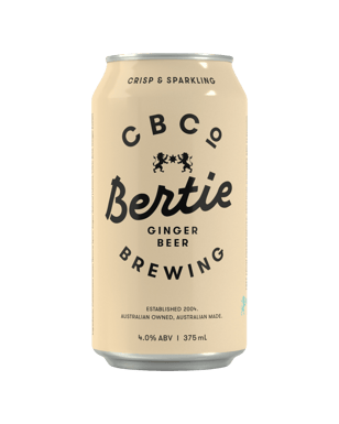 Cbco Brewing Bertie Ginger Beer Can 375ml  Can