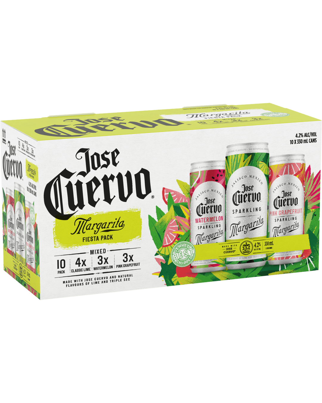 Buy Jose Cuervo Pink Grapefruit Sparkling Margarita Can 330 Ml online