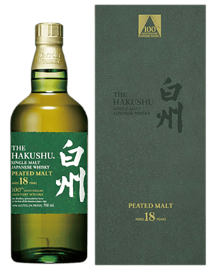 The Hakushu 18yo Single Malt Centenary Japanese Whisky 700ml  Bottle