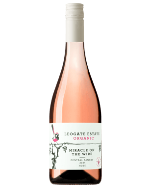 Leogate Estate Miracle On The Wire Organic Rosé  Bottle