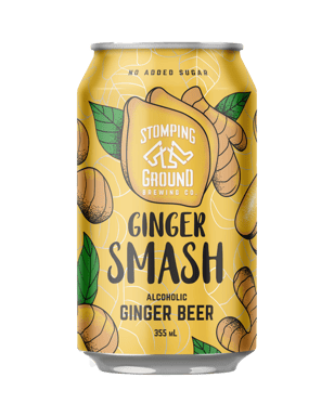 Stomping Ground Ginger Smash Beer Cans 355ml  Can