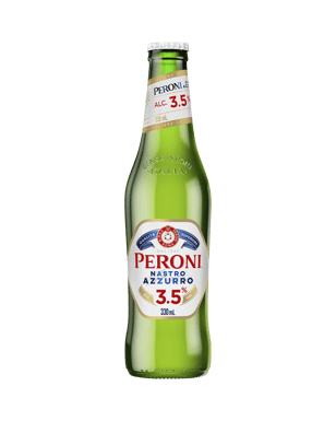 Peroni Nastro Azzurro Nastro Azzurro 3.5% Bottles 330ml  Bottle