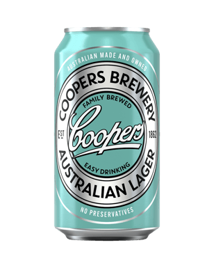 Australian Lager Cans 375mL 