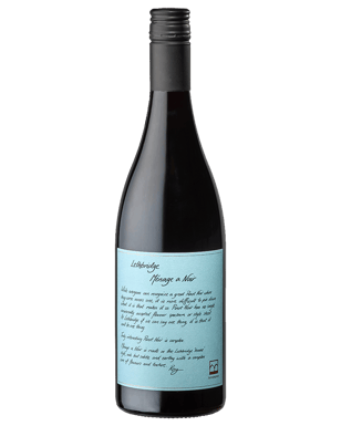 Lethbridge Ménage A Noir Pinot Noir  Bottle