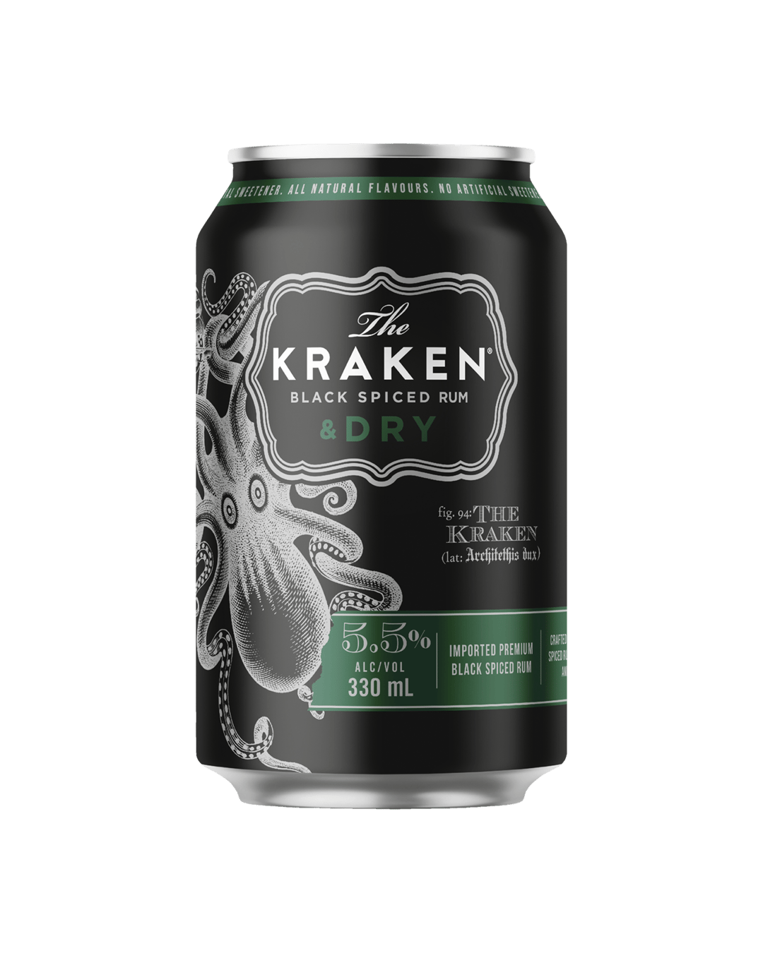 Buy The Kraken Black Spiced Rum & Cola Bottles 330ml online with (same