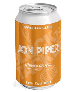 Block N Tackle Jon Piper Ipa Can 375ml  Can