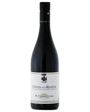 M. Chapoutier Côtes-du-rhône Grenache Syrah  Bottle