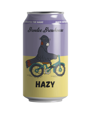 Broulee Brewhouse Hazy Ale Cans 375ml  Can