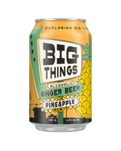 Big Things Ginger Beer & Pineapple Cans 330ml  Can