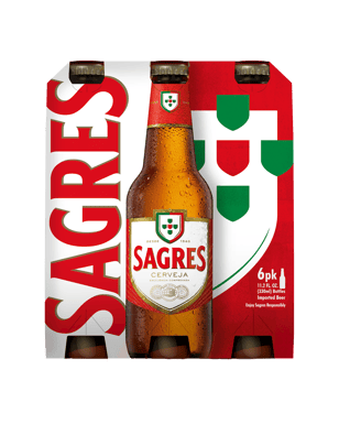 Sagres Premium Lager Bottle 330ml  Bottle