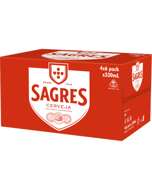 Sagres Premium Lager Bottle 330ml  Bottle